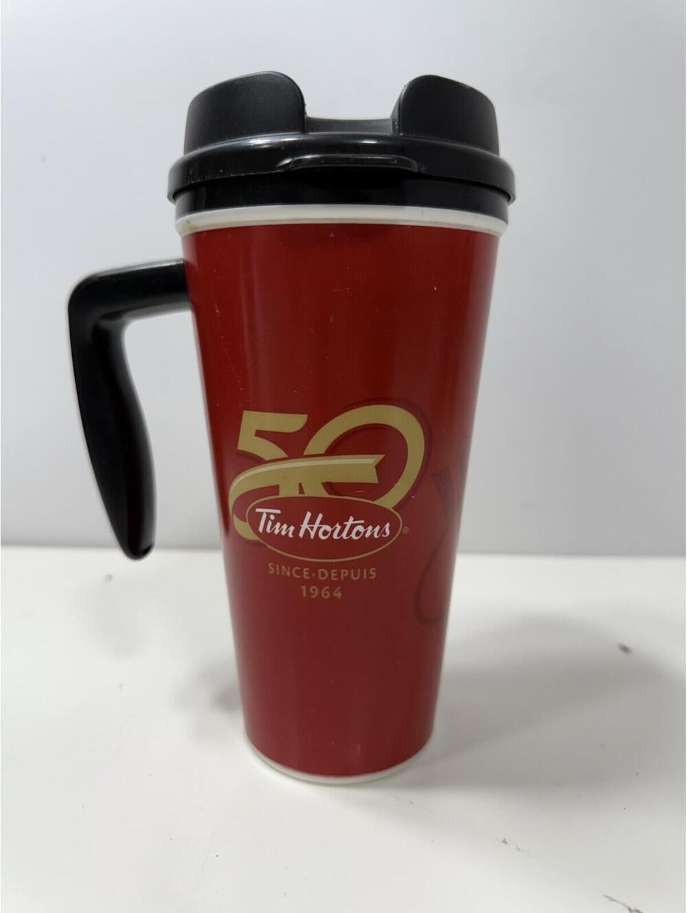 Tim Hortons 2014 50th Years Anniversary Coffee travel Mug